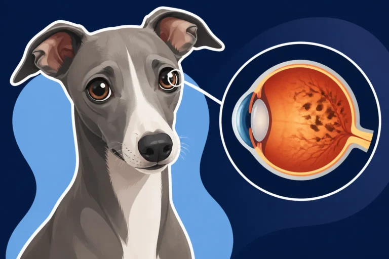 The Age Retinal Atrophy Appears in an Italian Greyhound