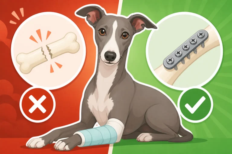 Whether an Italian Greyhound's Fracture Needs a Plate