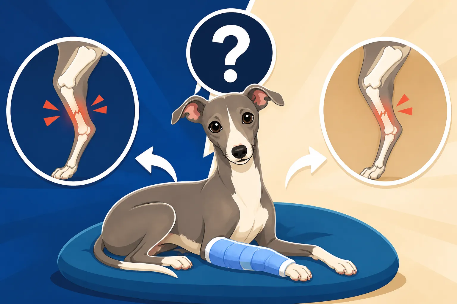 Whether an Italian Greyhound Breaks the Same Leg Twice
