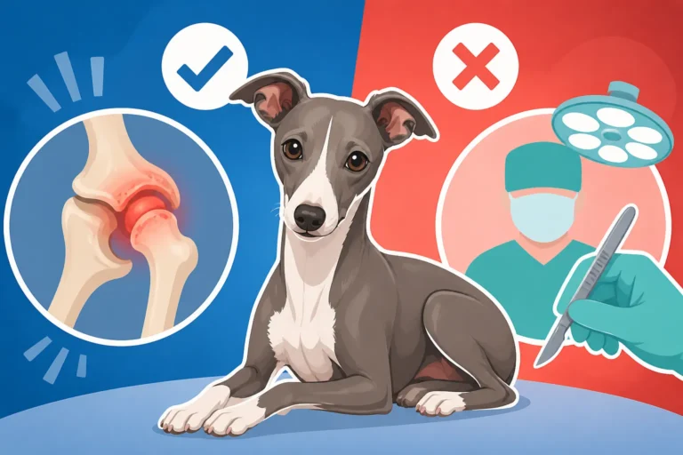 Whether Legg Calve Perthes in an Italian Greyhound Needs Surgery