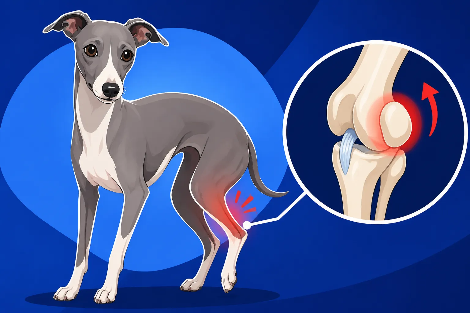 Patellar Luxation in an Italian Greyhound