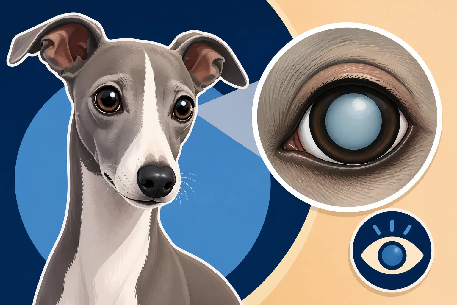 Cataracts in an Italian Greyhound