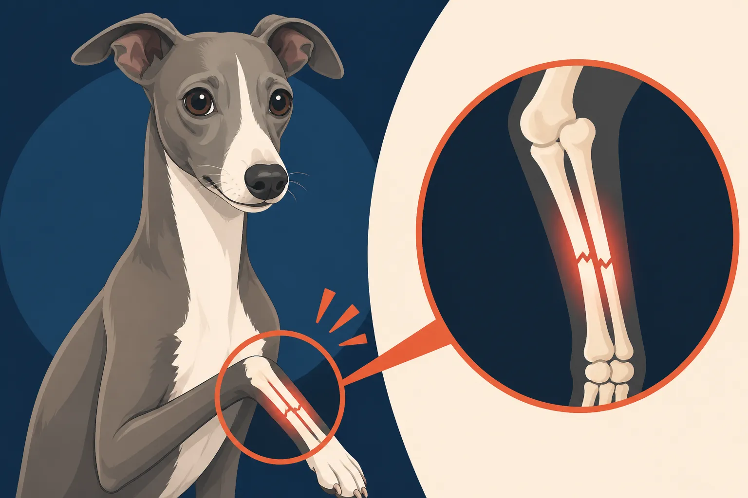 Why an Italian Greyhound's Radius Is the Bone That Breaks