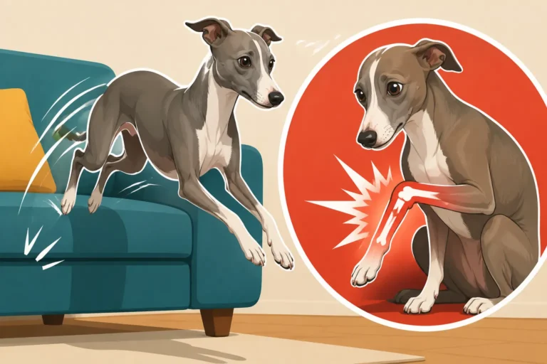 The Jump Off the Sofa That Breaks an Italian Greyhound's Leg