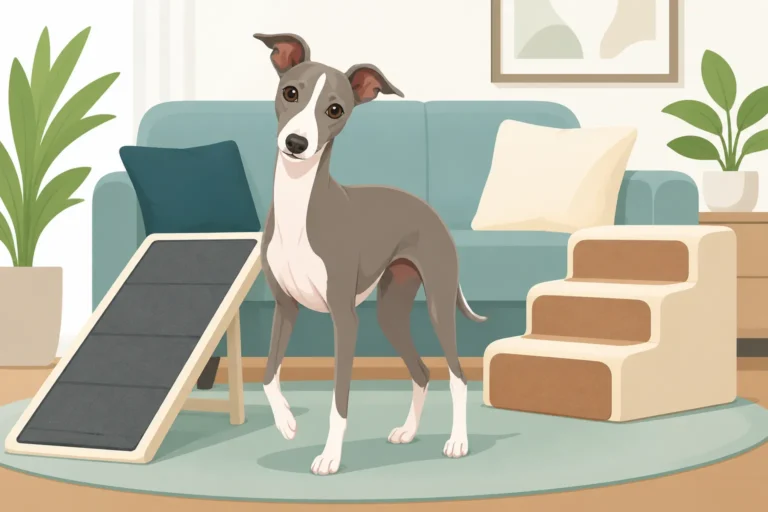 Ramps and Steps for an Italian Greyhound's Furniture