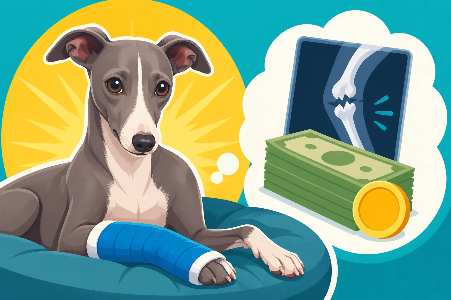 What Fracture Repair Costs on an Italian Greyhound