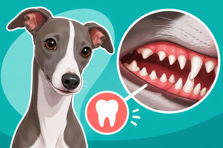 Retained Baby Teeth in an Italian Greyhound
