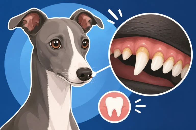 How Early Tartar Appears on an Italian Greyhound