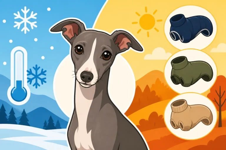 How Many Coats an Italian Greyhound Needs