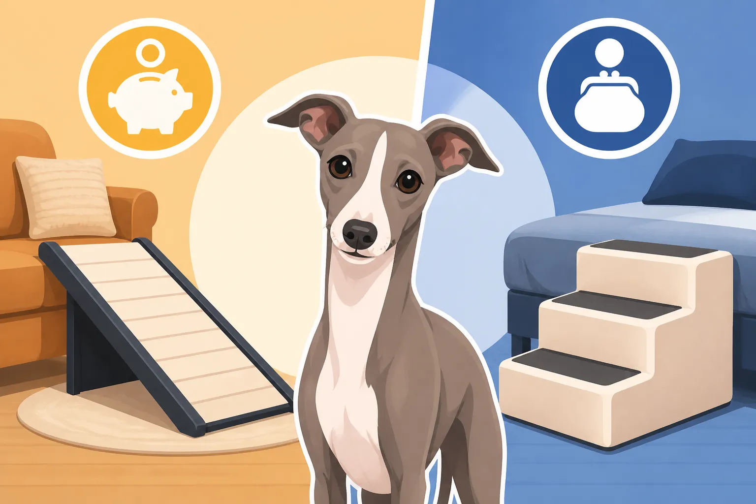 What Ramps and Steps Cost for an Italian Greyhound