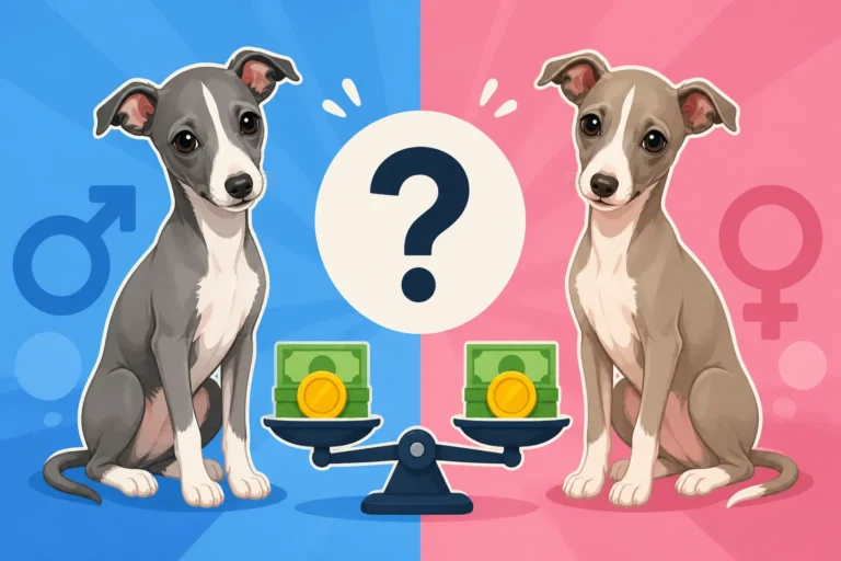 Whether Italian Greyhound Puppies Are Priced by Sex