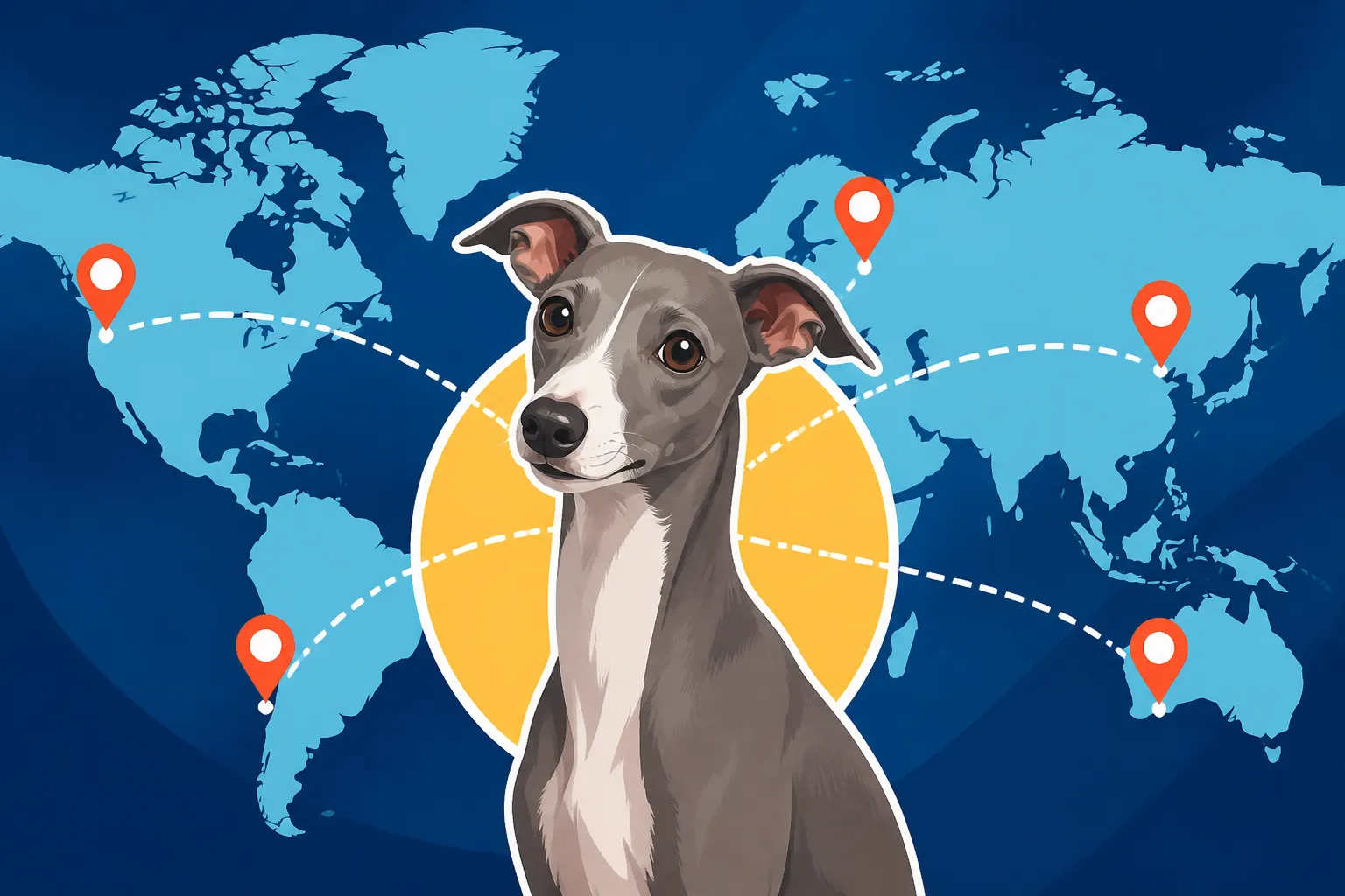 How Far Buyers Travel for an Italian Greyhound