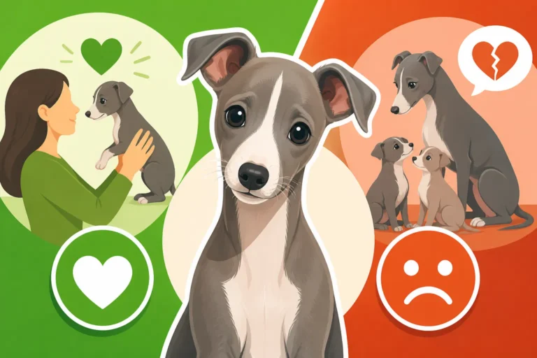 Whether an Italian Greyhound Puppy Should Leave at Eight Weeks