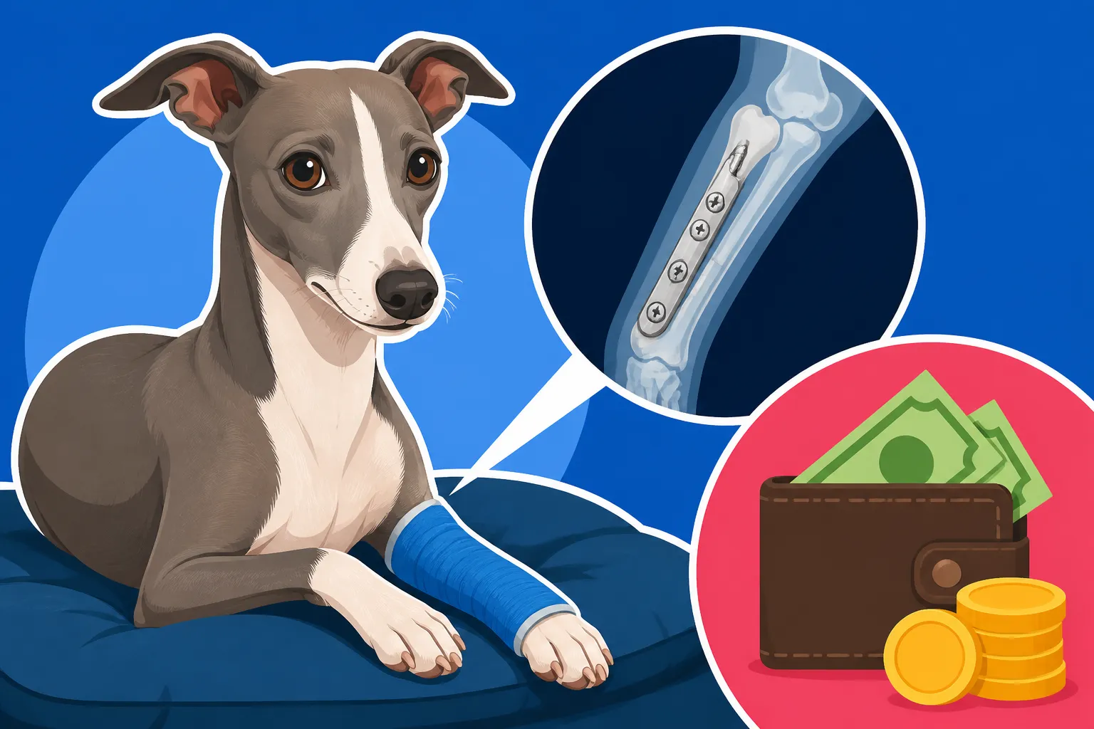 What Plating an Italian Greyhound's Radius Costs
