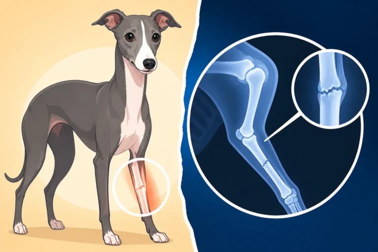 Whether an Italian Greyhound's Old Fracture Is Preexisting