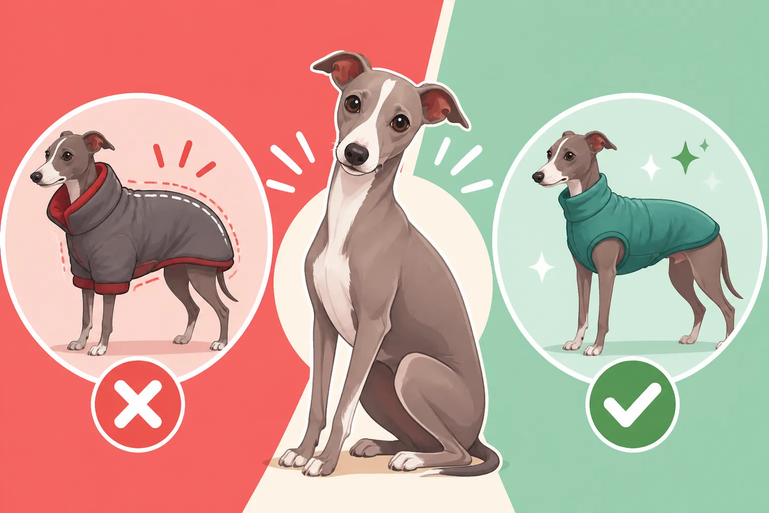 Why Off the Rack Coats Do Not Fit an Italian Greyhound