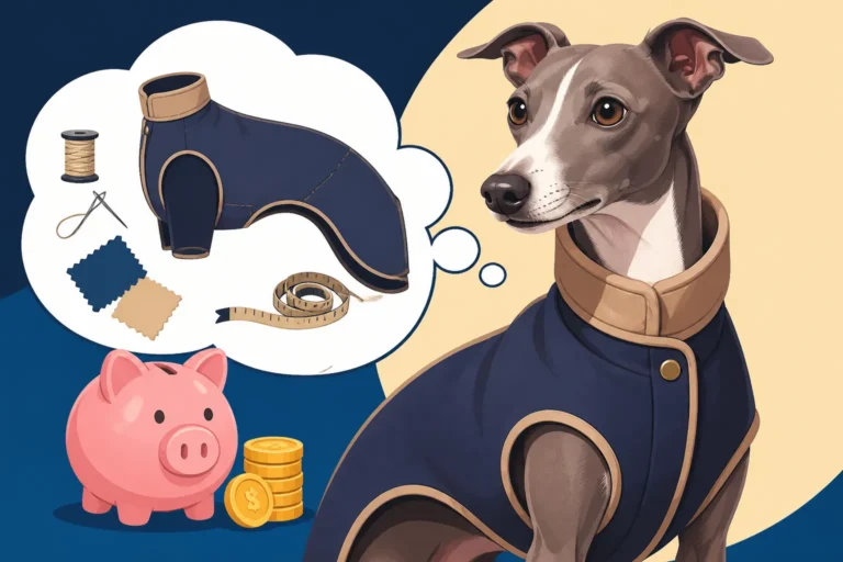 What a Custom Made Italian Greyhound Coat Costs