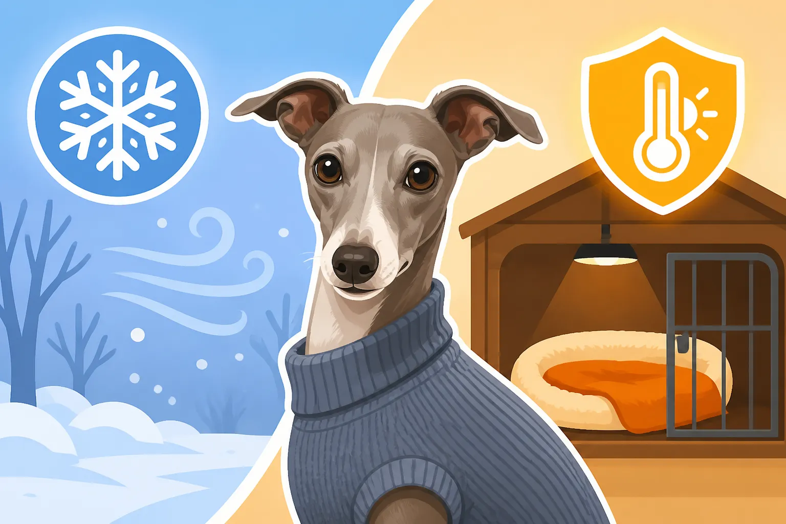 Whether a Boarding Kennel Can Keep an Italian Greyhound Warm