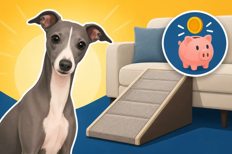 What a Ramp to the Sofa Costs for an Italian Greyhound