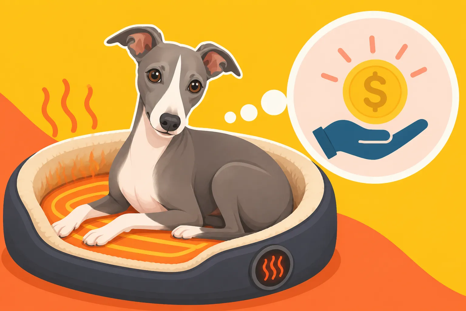 What a Heated Bed Costs for an Italian Greyhound