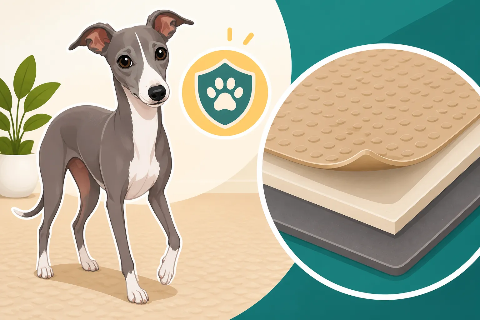 What Non Slip Flooring Costs for an Italian Greyhound