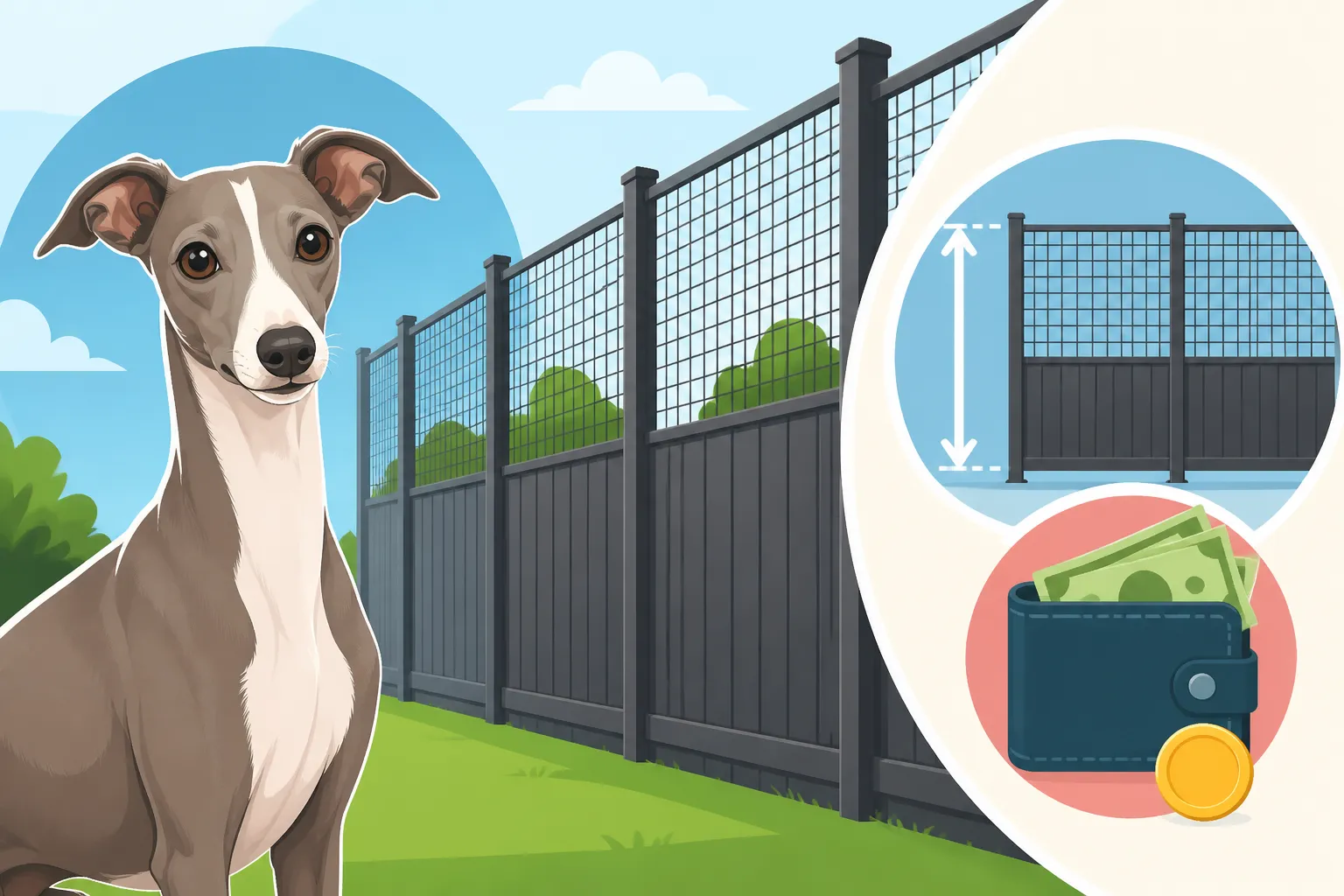 What Fencing High Enough for an Italian Greyhound Costs