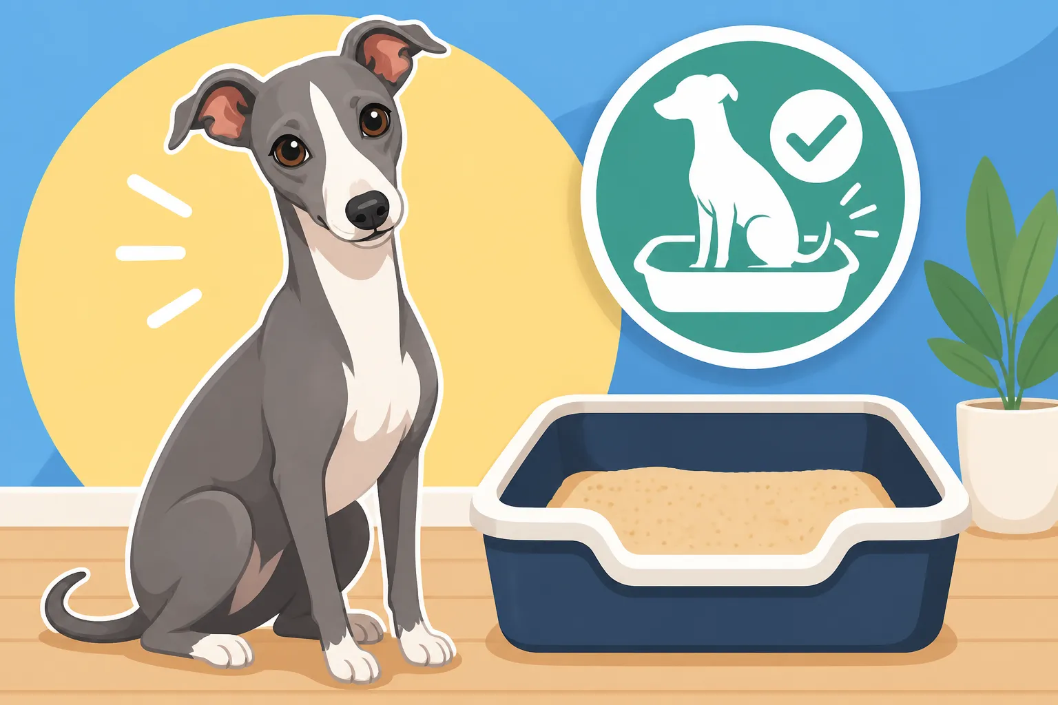 Litter Box Training an Italian Greyhound