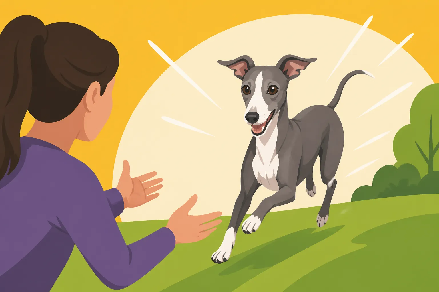 How Reliably an Italian Greyhound Comes When Called
