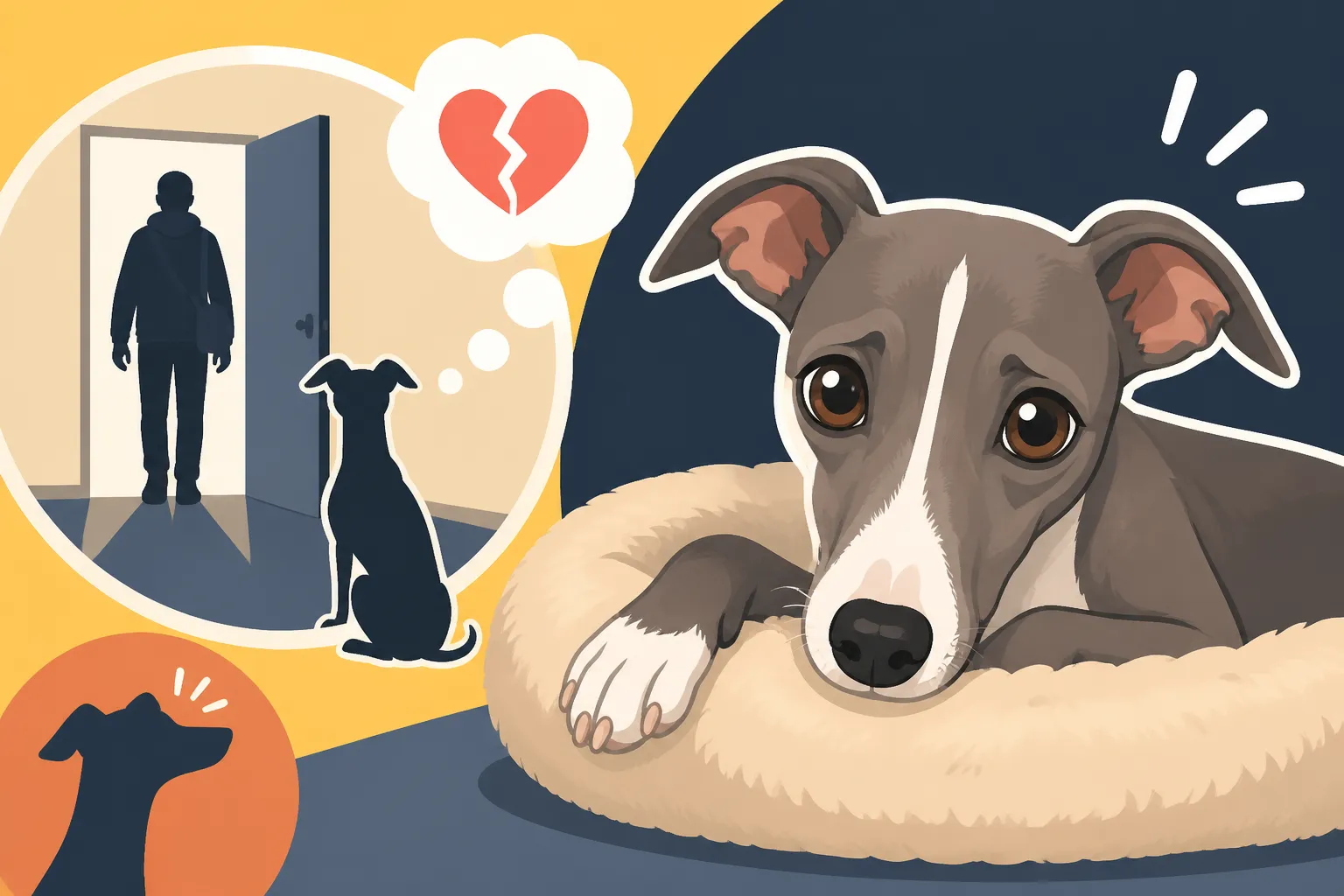 Signs an Italian Greyhound Has Separation Anxiety
