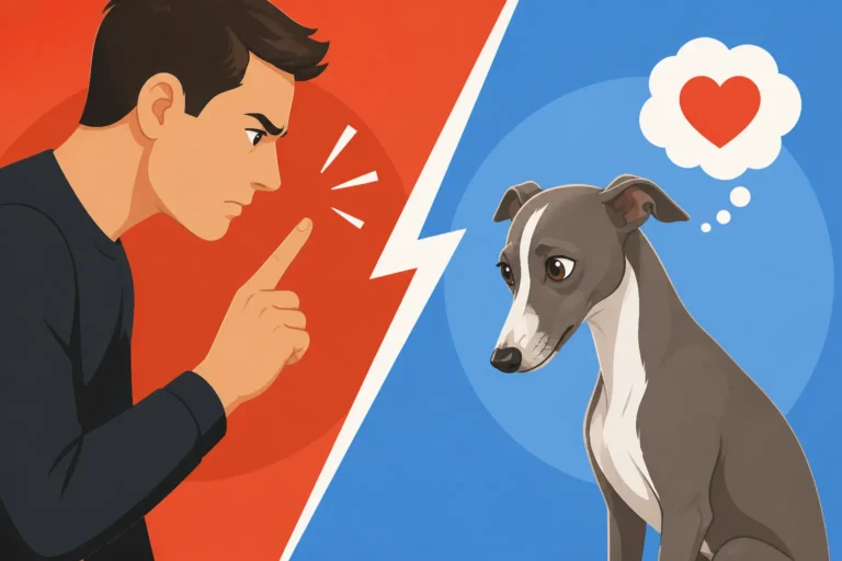 How an Italian Greyhound Responds to Correction