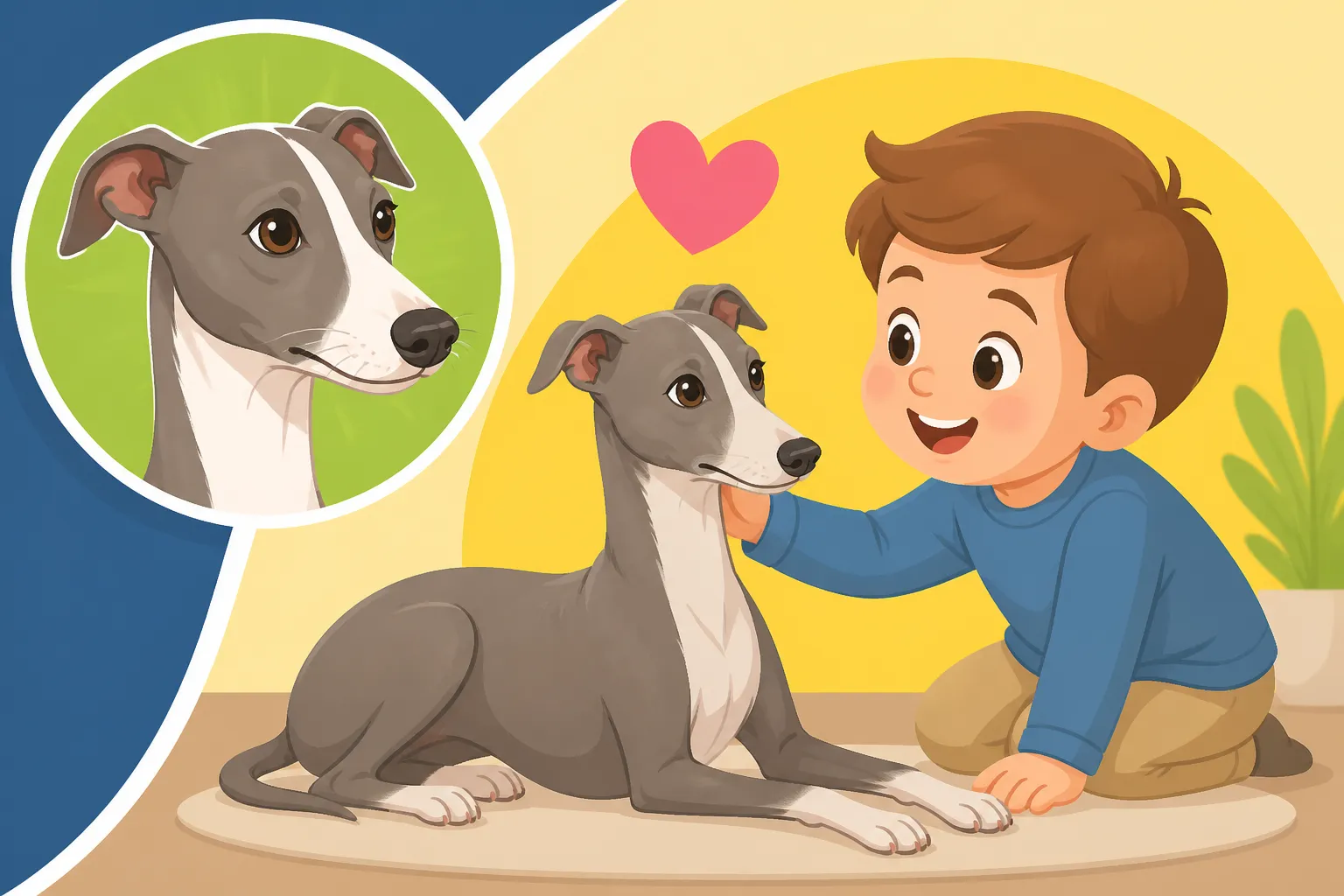 How an Italian Greyhound Behaves With Small Children