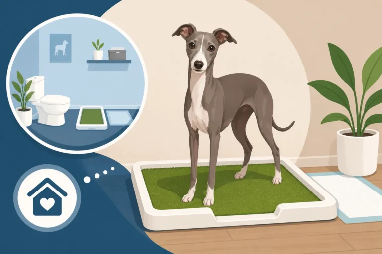 Setting Up an Indoor Bathroom for an Italian Greyhound