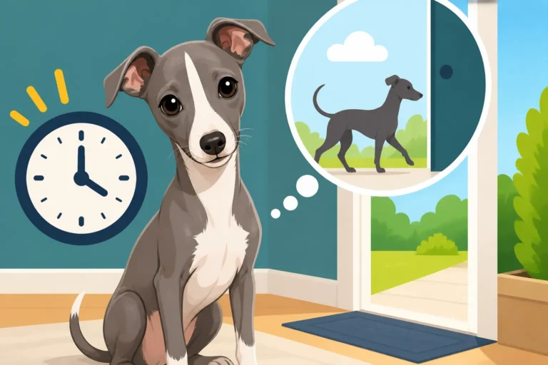 How Often an Italian Greyhound Puppy Needs Out