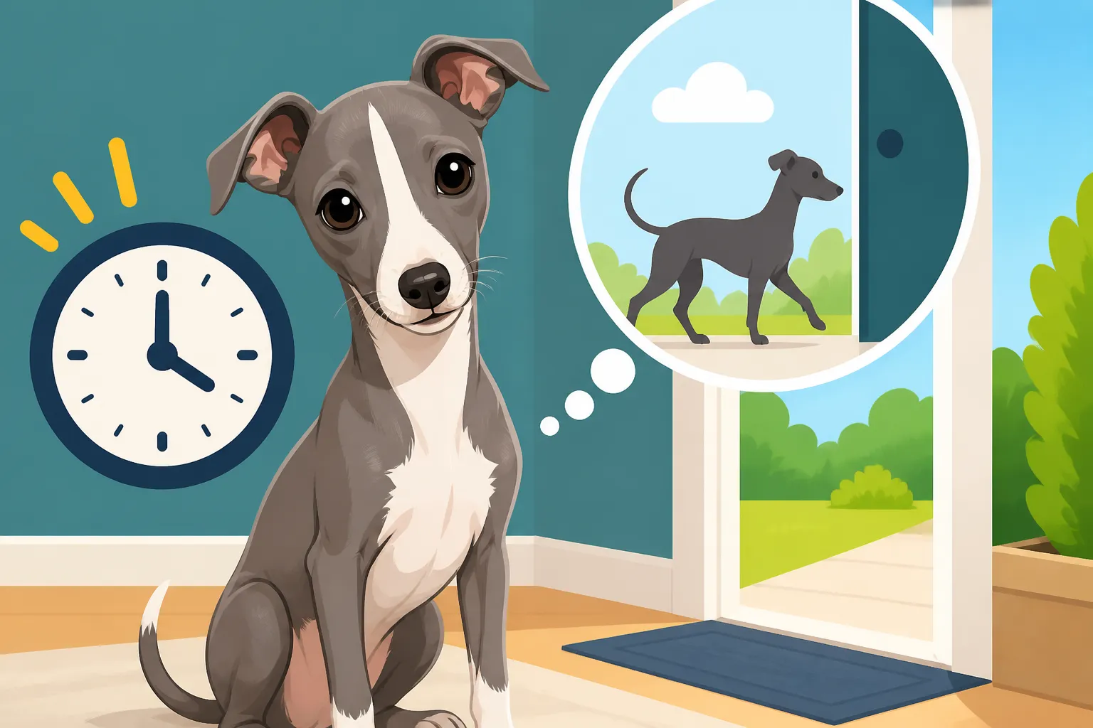 How Often an Italian Greyhound Puppy Needs Out