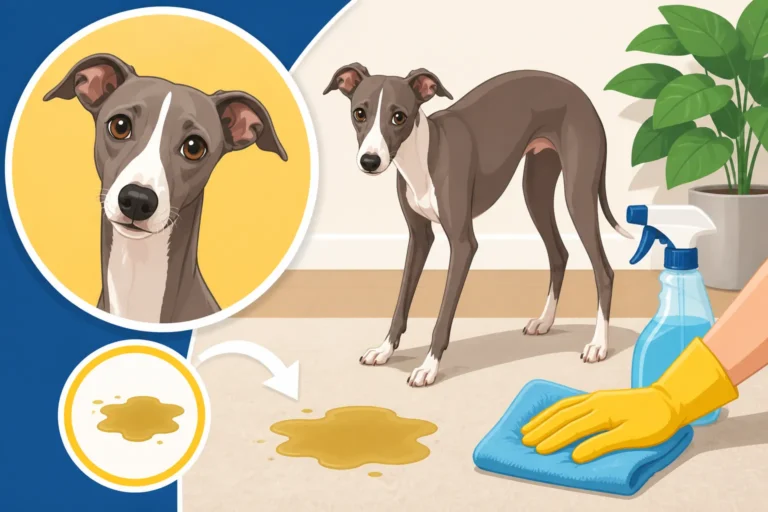 Cleaning Up After an Italian Greyhound Accident