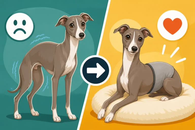 Whether a Belly Band Helps an Italian Greyhound