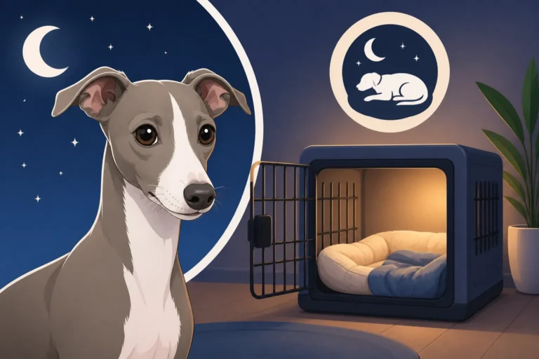 Crating an Italian Greyhound Overnight