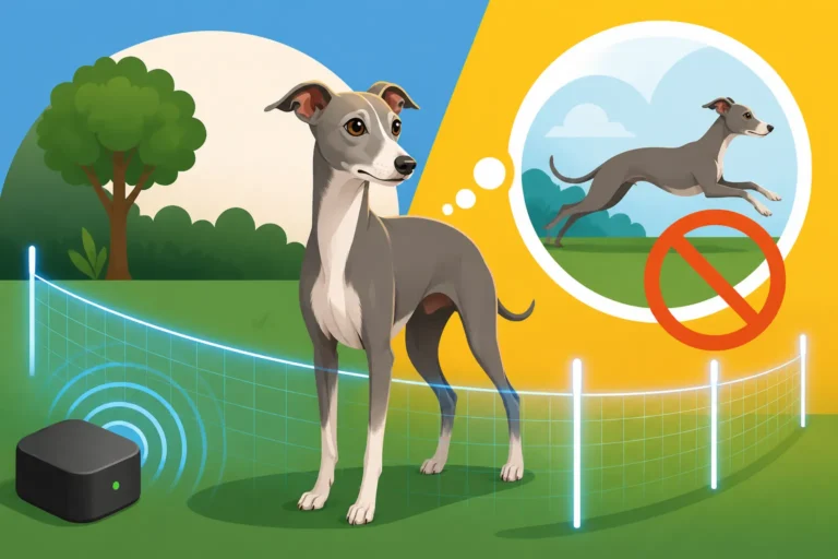Whether an Invisible Fence Holds an Italian Greyhound