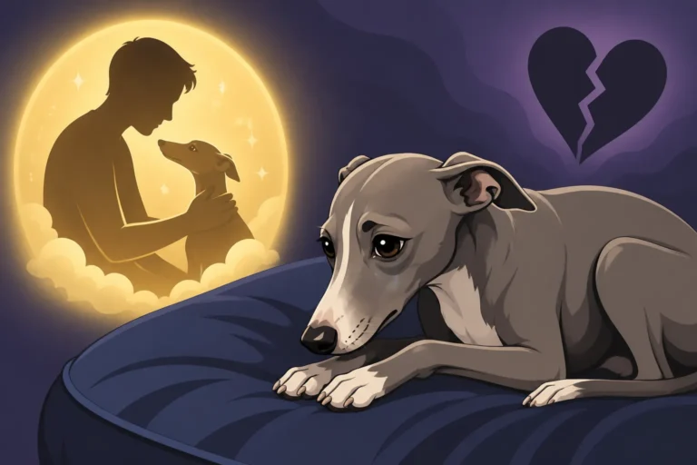 What an Italian Greyhound Does When Its Person Dies