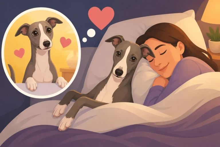 Why an Italian Greyhound Ends Up in the Bed