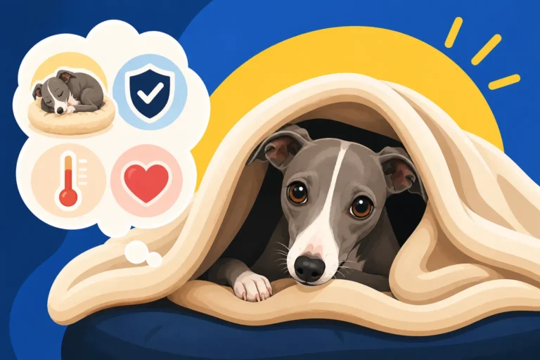 Why an Italian Greyhound Burrows Under Blankets