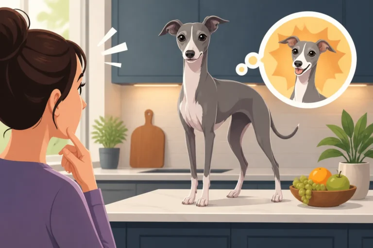 Why an Italian Greyhound Ends Up on the Kitchen Counter