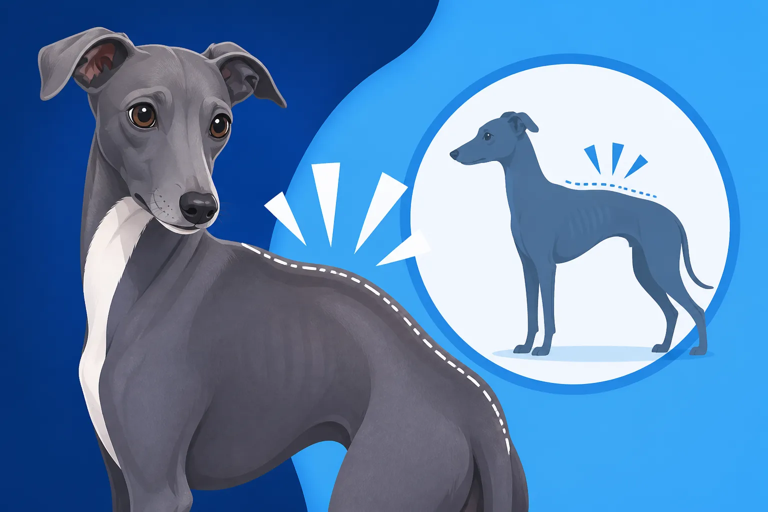 Why a Blue Italian Greyhound Thins on the Back
