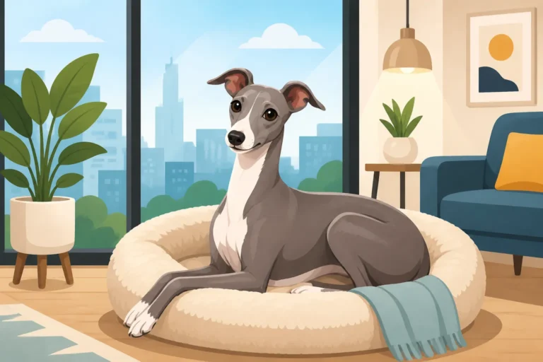 How an Italian Greyhound Lives in an Apartment