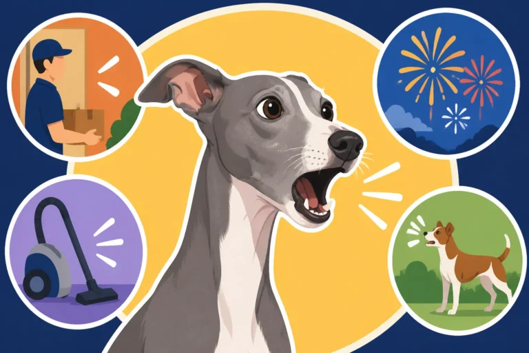 What an Italian Greyhound Barks At