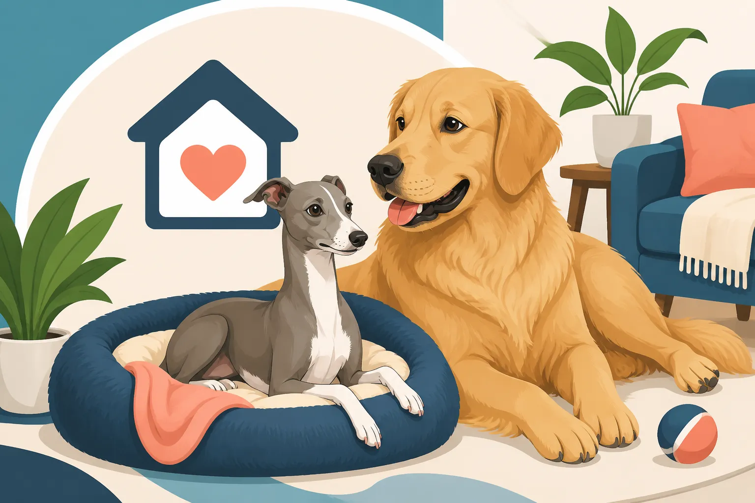 Housing an Italian Greyhound With a Large Dog