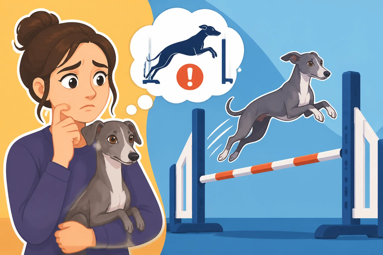 Why Agility Jumps Worry an Italian Greyhound Owner