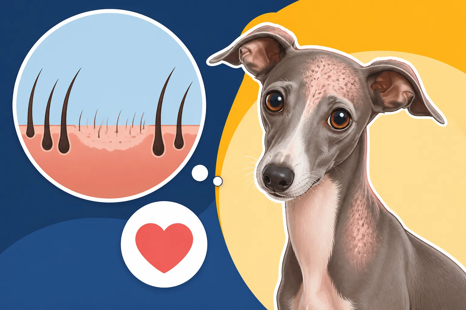 Whether Color Dilution Alopecia Hurts an Italian Greyhound