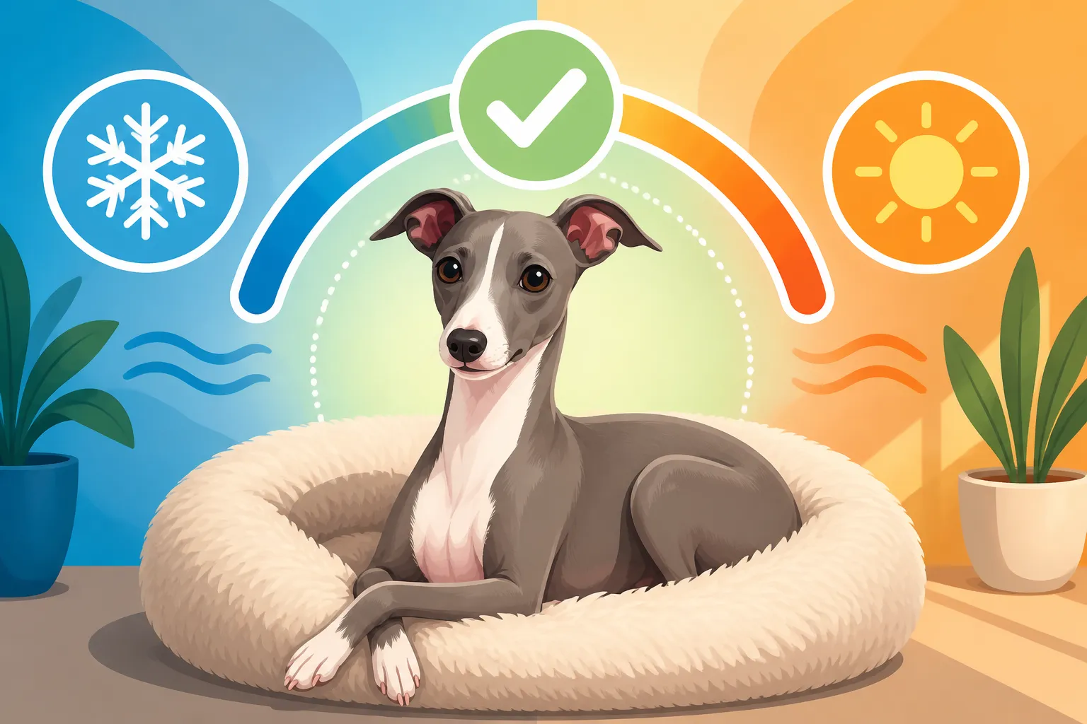 The Room Temperature an Italian Greyhound Is Comfortable At
