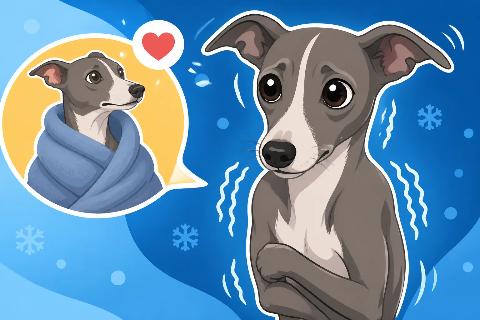 When an Italian Greyhound Starts Shivering
